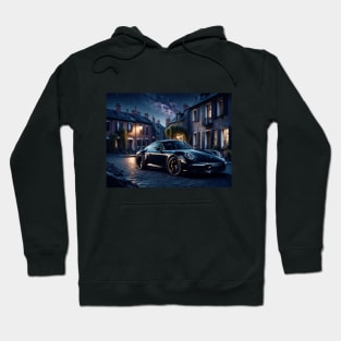 Black Porsche Lovers Hoodie